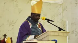 Archbishop Ignatius Ayau Kaigama during the opening of the 2022 Catholic Bishops’ Conference of Nigeria (CBCN) Plenary Assembly at St Gabriel’s Chaplaincy in Nigeria’s Abuja Archdiocese. Credit: Archdiocese of Abuja