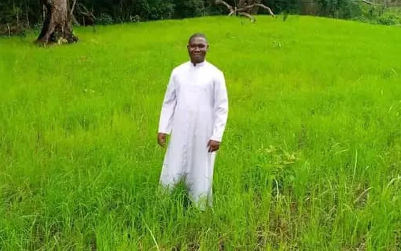 Fr. Michael Baimba Conteh, the foundation of GreenEnv Agribusiness Company in Sierra Leone's Diocese of Makeni. Credit:Fr. Michael Baimba Conteh