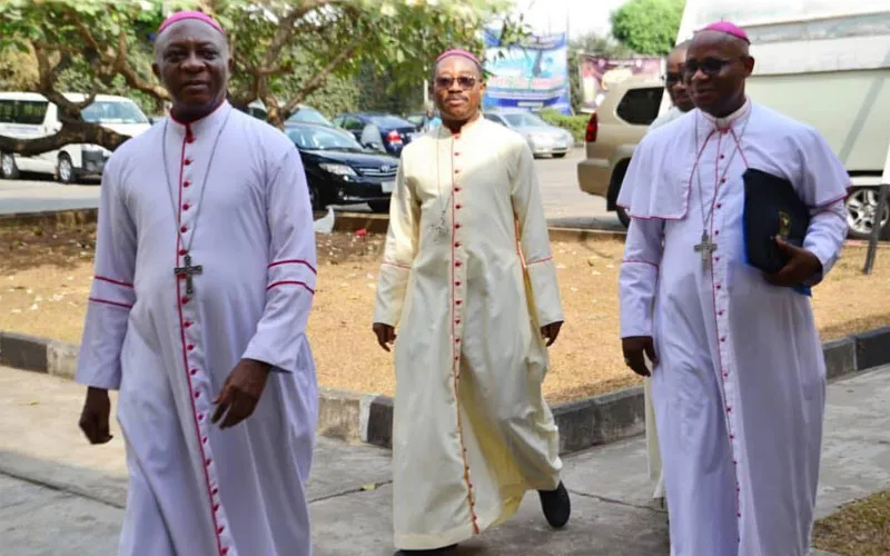 Some Catholic Bishops from Nigeria’s Lagos Ecclesiastical Province. Credit: Lagos Archdiocese