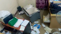 The office of the Secretary General of Sudan Catholic Bishops’ Conference (SCBC) looted in a nighttime robbery in Juba. Credit: ACI Africa