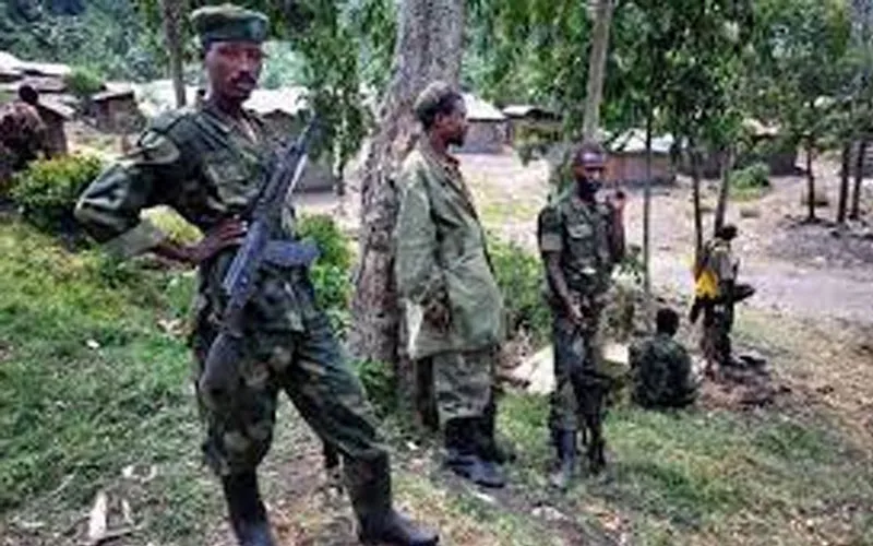 M23 rebels in DR Congo. Credit: Agenzia Fides