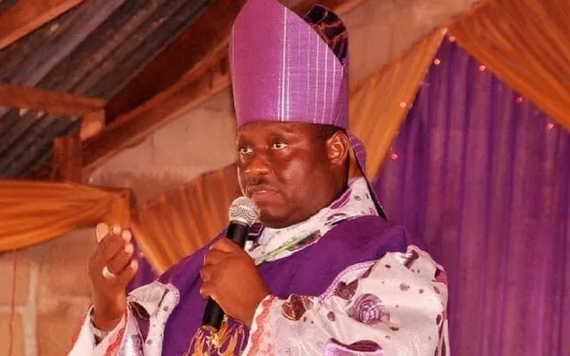 Bishop Charles Michael Hammawa of Nigeria’s Jalingo Diocese/ Credit: Courtesy Photo