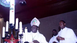 Bishop Wilfred Chikpa Anagbe of Nigeria's Makurdi Diocese during Holy Mass to officially launch the third Diocesan Synod Monday, November 9, 2020. / The Catholic Star Newspaper/Facebook Page
