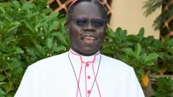 Archbishop Stephen Ameyu Martin of Juba in South Sudan during the July 10 press conference. Credit: CRN