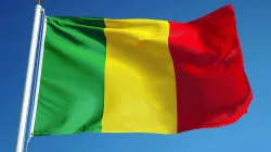 The national flag of Mali.