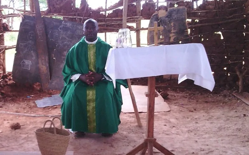 Fr. James Kinoti serving at St. Catherine of Alexandria Tarasaa Parish in Kenya’s Catholic of Malindi. / Fr. James Kinoti.
