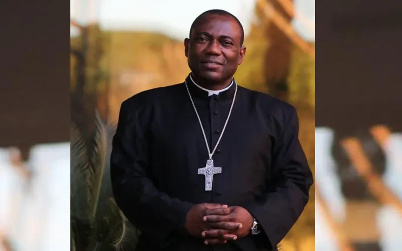 Mons. Aloysius Fondong Abangalo, to be ordained Bishop of Cameroon's Mamfe Diocese 5 May 2022. Credit: Diocese of Mamfe
