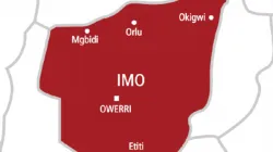 Map showing the major towns within Nigeria's Imo State. Credit: Public Domain