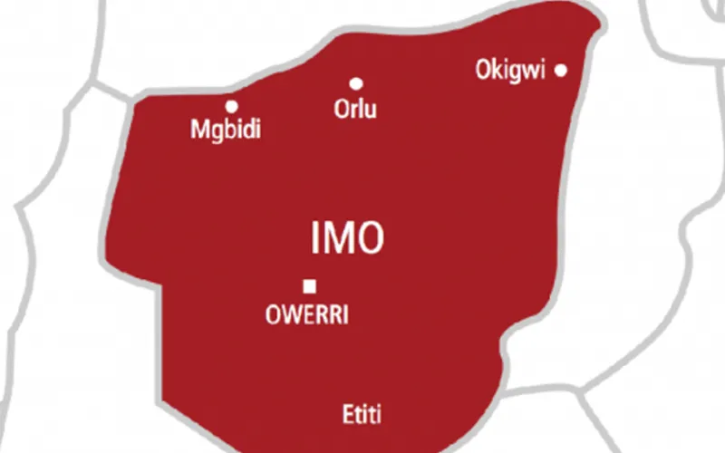 Map showing the major towns within Nigeria's Imo State. Credit: Public Domain
