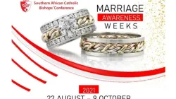 A poster announcing the Marriage Awareness campaign Weeks in South Africa. Credit: Courtesy Photo