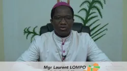 Archbishop Djalwana Laurent Lompo of Niger presenting a goodwill message to the Muslim faithful. Credit: Courtesy Photo
