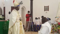 Archbishop Inácio Saure during the Priestly ordination of Fr. Ramiro Xavier da Rosa at Our Lady of Fatima Cathedral of Nampula Archdiocese. / Nampula Archdiocese/Facebook Page