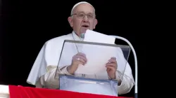Pope Francis delivered a brief message before reciting the Regina Caeli prayer on Easter Monday, April 10, 2023. | Vatican Media
