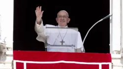 Pope Francis speaks at the Angelus address on 11 September 2022. | Vatican Media