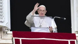 Pope Francis delivers the Angelus address on Jan. 22, 2023. | Vatican Media
