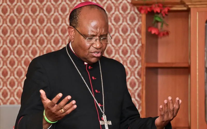 Archbishop Anthony Muheria of the Catholic Archdiocese of Nyeri. Credit: Courtesy Photo