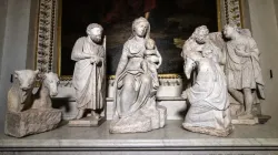 Nativity scene commissioned by Pope Nicholas IV in 1292. Credit: Daniel Ibanez/CNA.