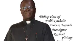 Msgr. Raphael Wokorach of Uganda's Nebbi Diocese whose Episcopal Ordination has been postponed due to the COVID-19 pandemic. Credit: Courtesy Photo