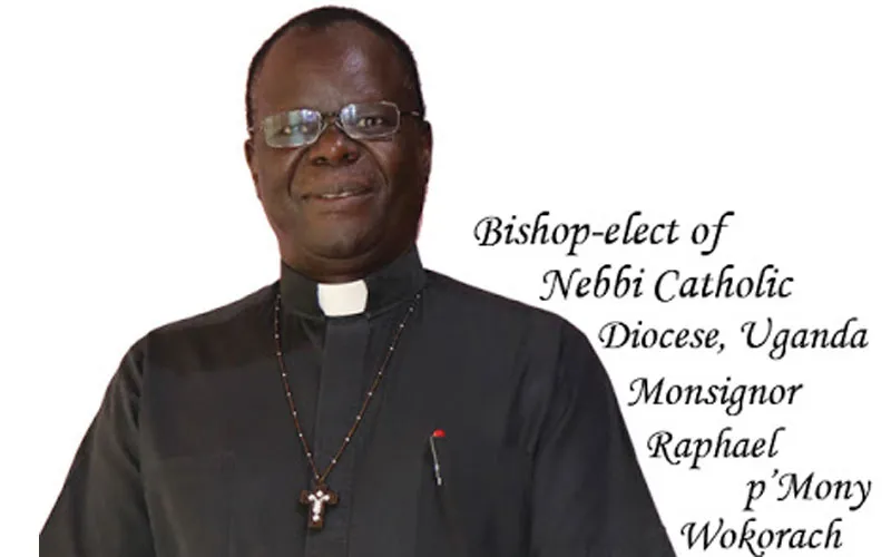 Msgr. Raphael Wokorach of Uganda's Nebbi Diocese whose Episcopal Ordination has been postponed due to the COVID-19 pandemic. Credit: Courtesy Photo