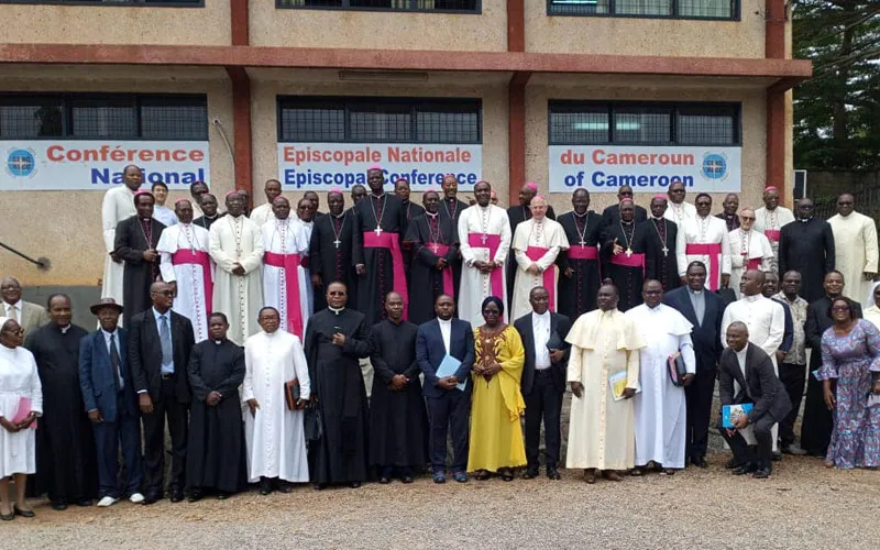 Members of the National Episcopal Conference of Cameroon (NECC). Credit: NECC