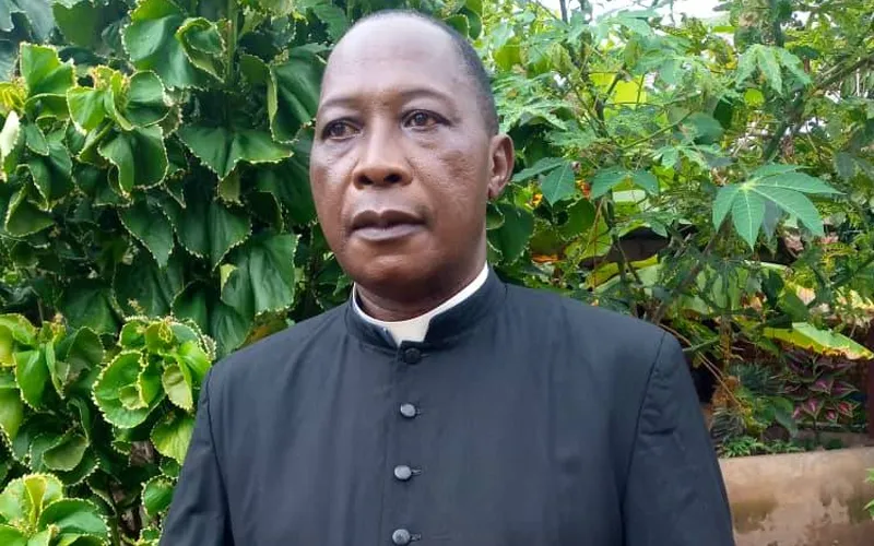 Mons. Sebastien Kenda Ntumba, appointed first Bishop of the newly erected Tshilomba Diocese by Pope Francis on 25 March 2022. Credit: Courtesy Photo