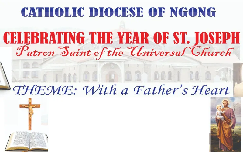 Image of the banner announcing the year of St. Joseph in Kenya's  Diocese of Ngong / Fr. Boniface Mukwe/ Catholic Diocese of Ngong