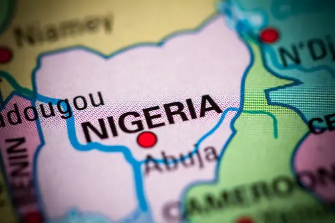 A map of Nigeria. | Credit: Shutterstock