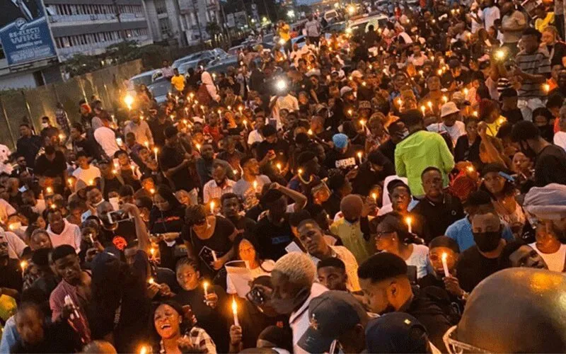 Candlelight procession held for victims of SARS protest across Nigeria.