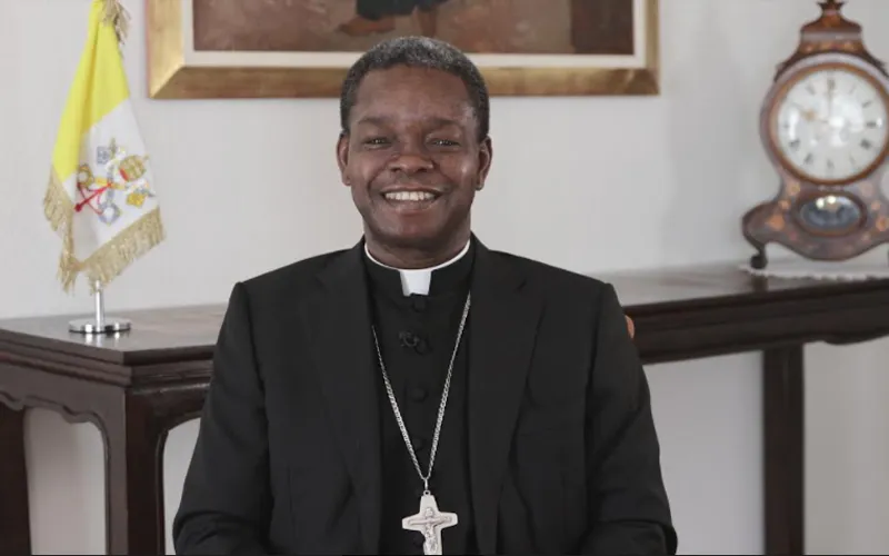 Archbishop Fortunatus Nwachukwu, representative of the Holy See to the European Office of the United Nations and Specialized Institutions in Geneva. Credit: CNA Deutsch/EWTN