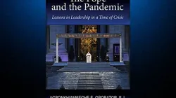 The Front page of the book titled "The Pope and the Pandemic: Lessons in Leadership in a Time of Crisis by Fr. Agbonkhianmeghe Orobator. Credit: Fr. Agbonkhianmeghe Orobator