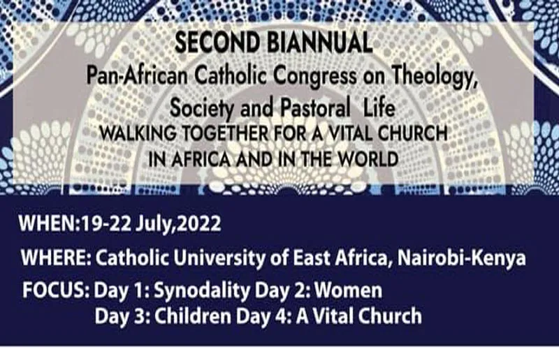 A poster announcing the Pan-African Congress on Theology that members of the Pan-African Catholic Theology and Pastoral Network (PACTPAN) have organized. Credit: Courtesy Photo