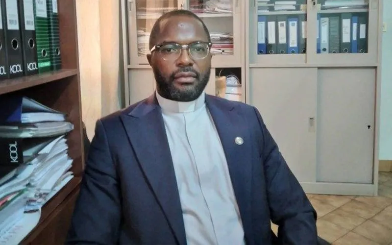 Fr. Celestino Epalanga, Executive Secretary of the Catholic Commission for Justice and Peace (CCJP) in Angola and São Tomé. Credit: Vatican Media