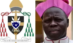 The Coat of Arms of Cardinal-designate, Stephen Ameyu Martin Mulla of juba Archdiocese in South Sudan. Credit: ACI Africa/Eye Radio