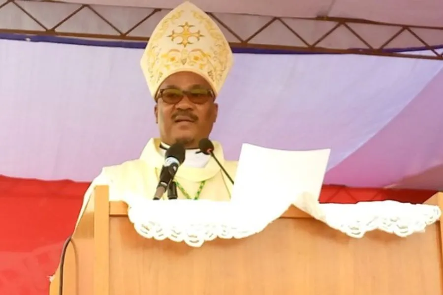 Bishop Maurício Agostinho Camuto of Caxito Diocese in Angola. Credit: Radio Ecclesia