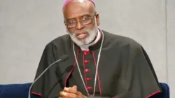 Archbishop Charles Palmer-Buckle of Ghana's Cape Coast Archdiocese in hospital with COVID-19-related complications. / Courtesy Photo