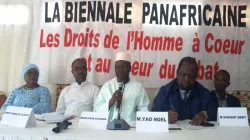 Panelists at the meeting of Religious Leaders in Ivory Coast.