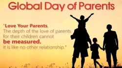 A poster of the Global Day of Parents 2020.