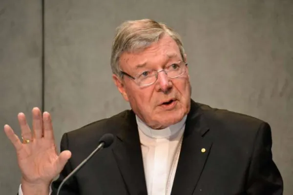 Cardinal Pell's Prison Journal Will be 'spiritual classic,' Publisher Says