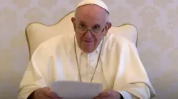 Pope Francis delivers Laudato si' video message May 24, 2021/ Screenshot
