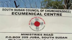 Sign Post of the Juba-based South Sudan Council of Churches, seven-member ecumenical body with a strong legacy of peacebuilding, reconciliation and advocacy. / ACI Africa