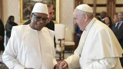ope Francis and President Ibrahim Boubacar Keita of the Republic of Mali. / Vatican Media