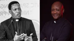 Fr. Justine Dyikuk (right) and Fr. Atta Barkindo (left), appointed Senior Research Fellows for International Religious Freedom Policy. Credit: Courtesy Photo
