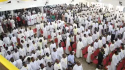 Catholic Priests in Ghana during their 28th National and 16th Biennial Congress of the National Union of Ghana Catholic Diocesan Priests Association (NUGCDPA). Credit: Courtesy Photo