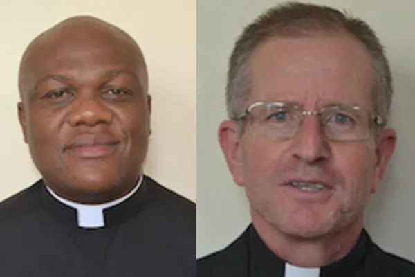 Fr. Sibusiso Zulu (left) and Fr. Owen Wilcock (right)  from South Africa who died in a car accident on December 3 / SACBC