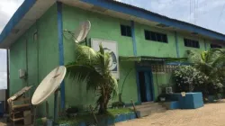 The premises of the National Catholic Radio (NCR) in Ivory Coast.