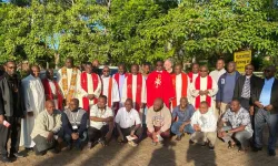 Members of the Congregation of the Holy Spirit under the protection of the Immaculate Heart of Mary (Spiritans/Holy Ghost Fathers/CSSp.) in Kenya during their weeklong Provincial Chapter. Credit: ACI Africa