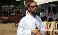 Bishop Christian Carlassare of South Sudan's Rumbek Diocese. Credit: Good News Radio (GNR)/Facebook