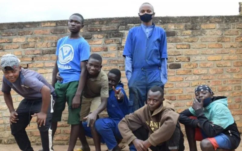 Some of the street youths  who have benefitted from Salesian Centre in Rwanda/ Credit: Agenzia Info Salesiana (ANS)