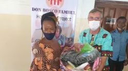 Young women receive job starter kits in Sierra Leone after graduating from training in tailoring, tourism, catering and hair care. / Salesians of Don Bosco (SDB)