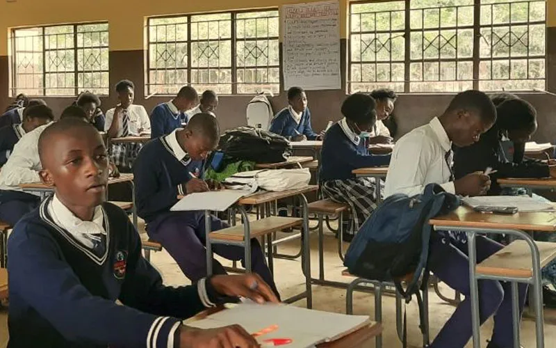 A Salesian secondary school in Zambia built more classrooms to meet the growing demand for education. Credit: Salesian Missions